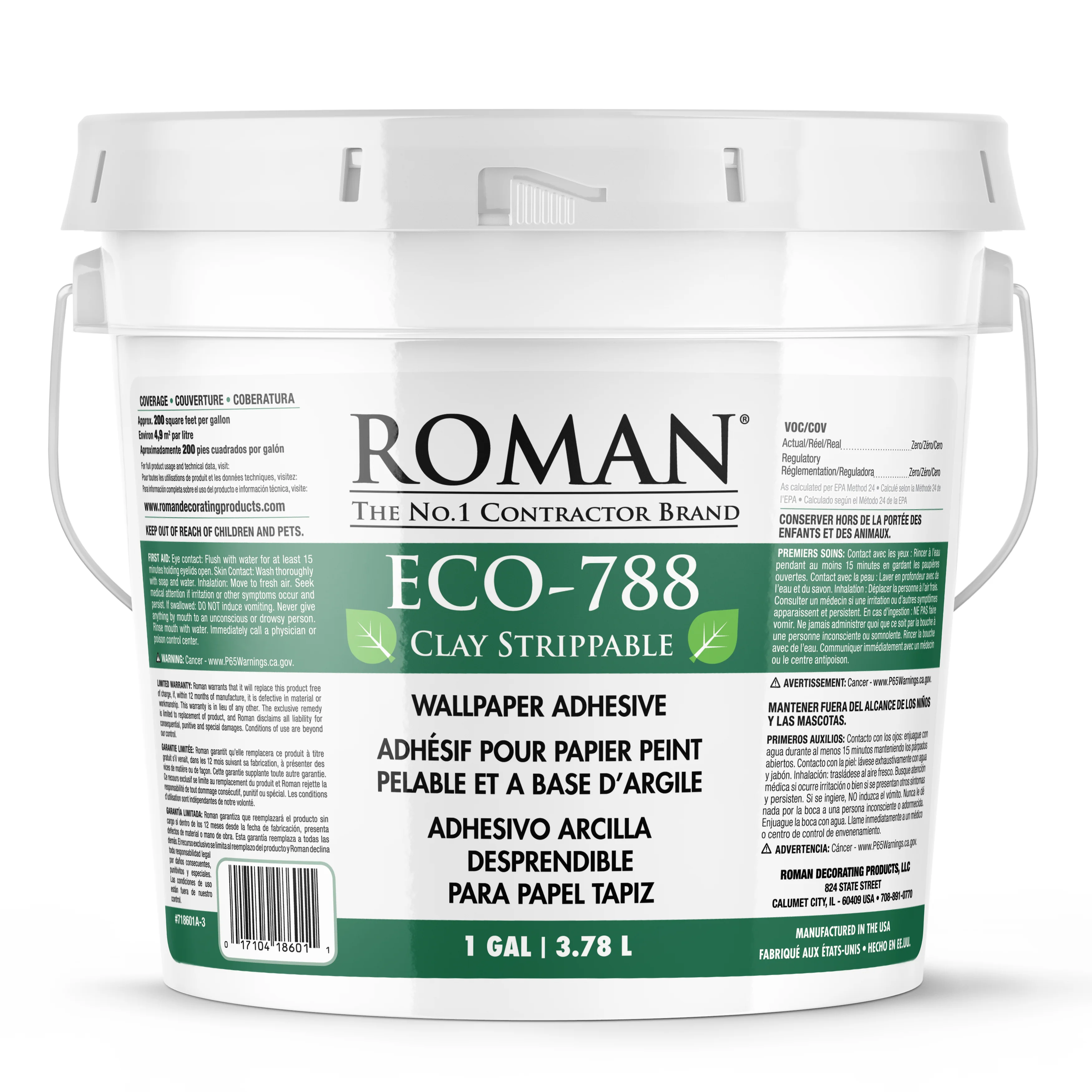 ECO-788 Clay Strippable Wallcovering Adhesive - Image 3