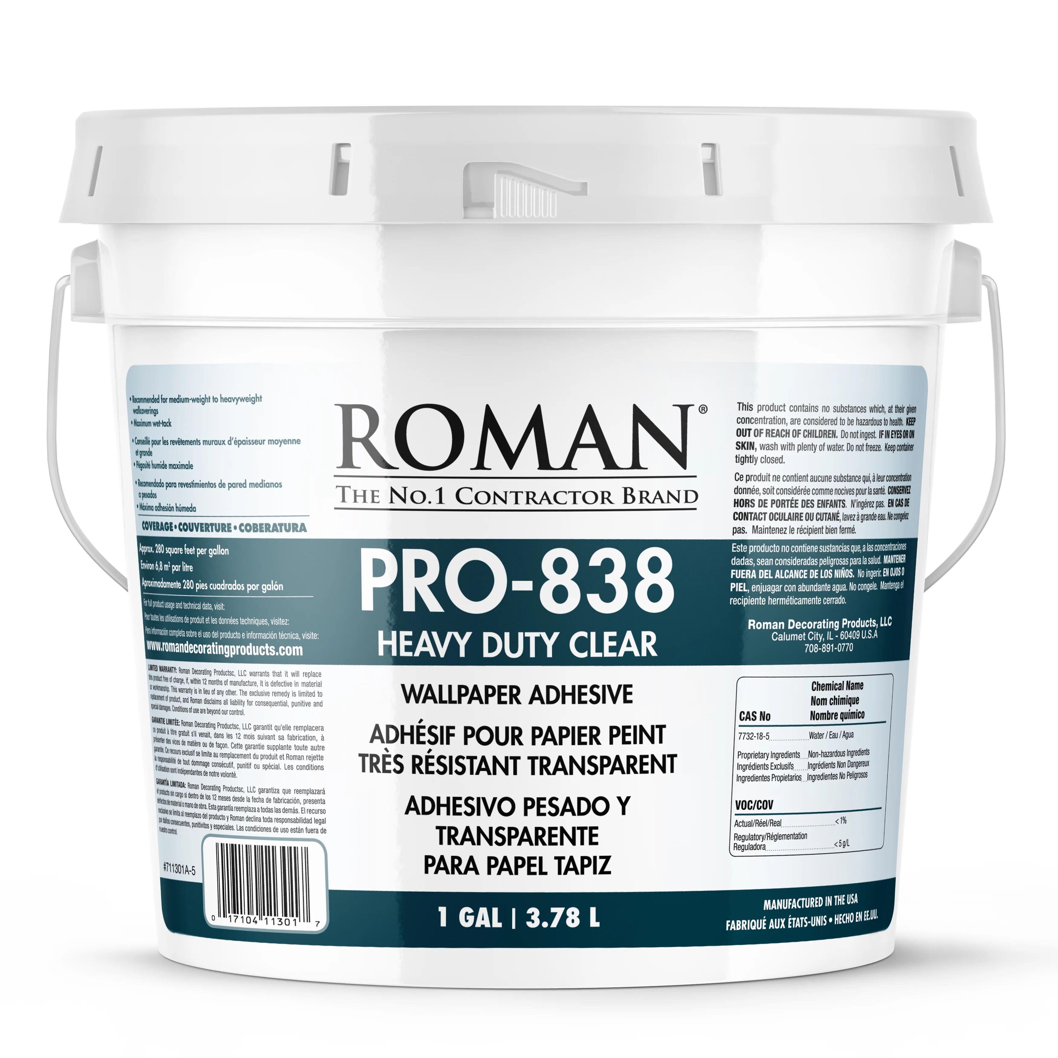 PRO-838 Heavy Duty Clear Adhesive - Image 3