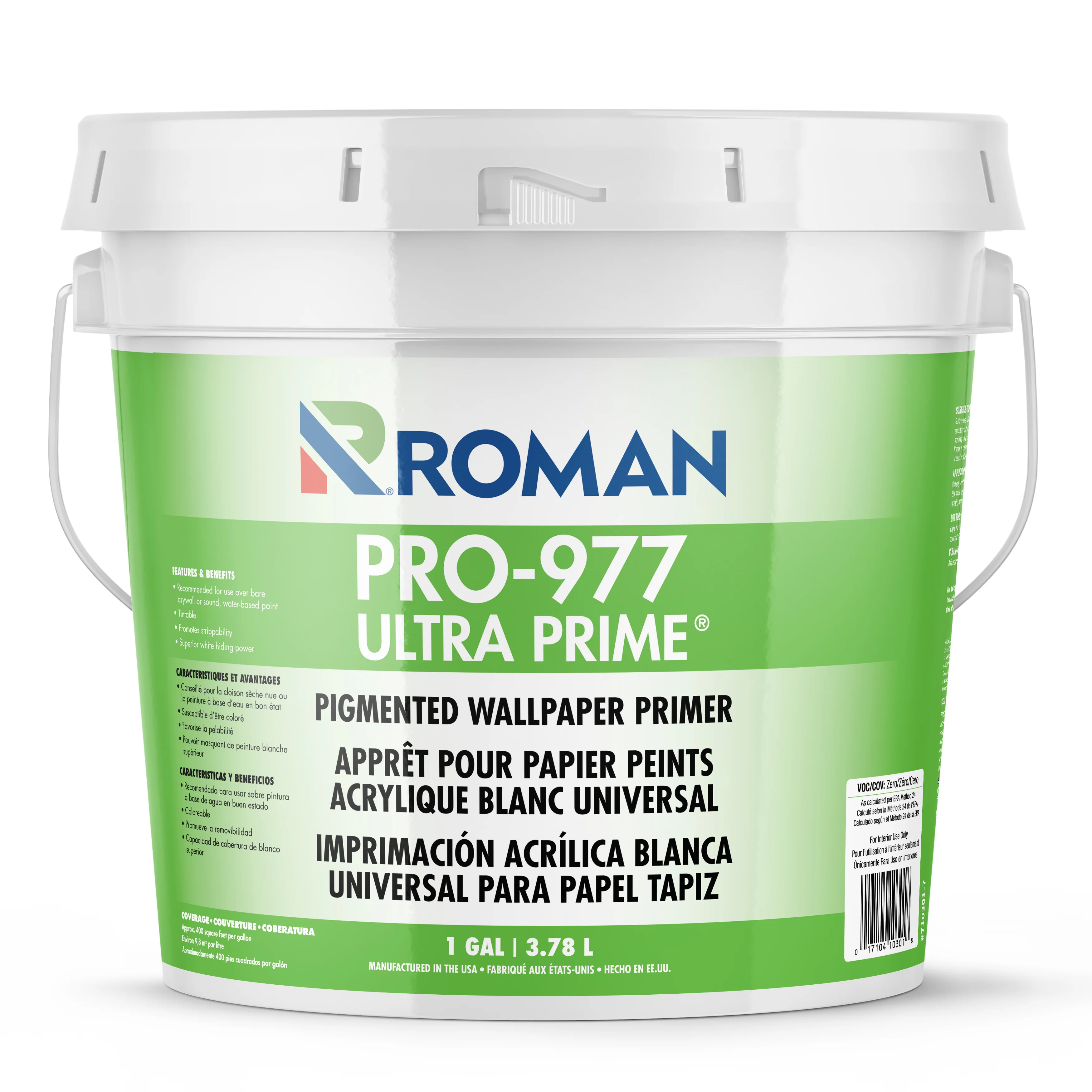 PRO-977 Ultra Prime® Pigmented Wallcovering Primer - Image 3